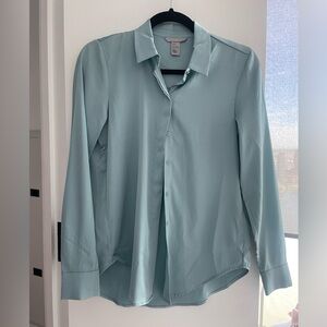 Light blue blouse